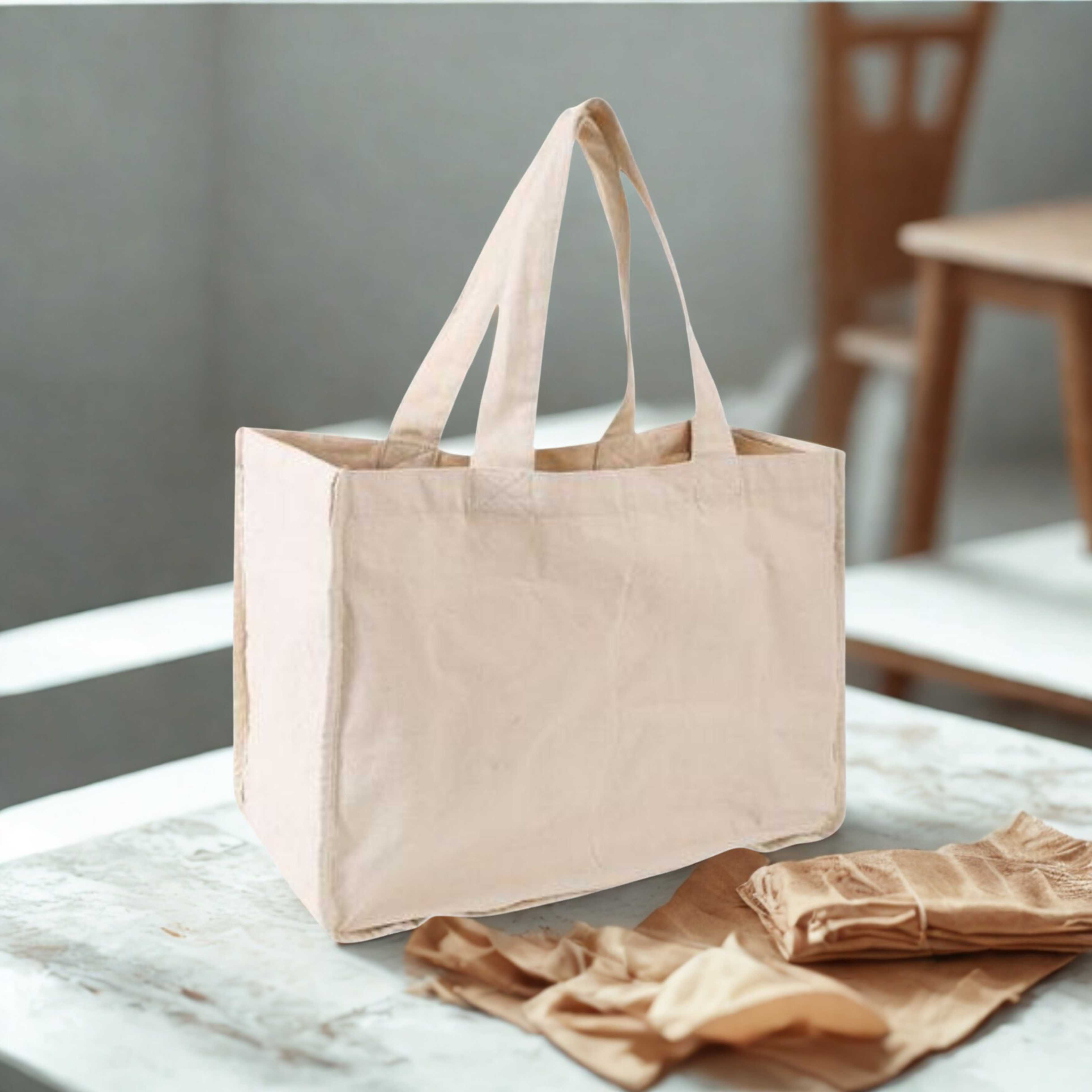 Cotton canvas shopping bag TC-030